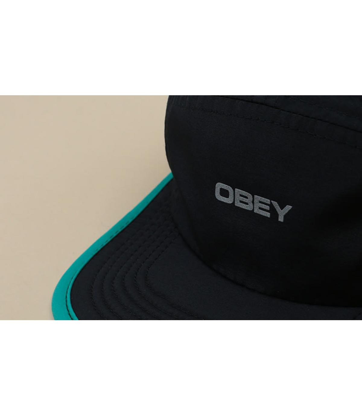 5 panel Obey noir bleu